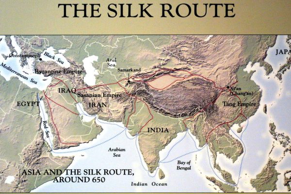 silk road map