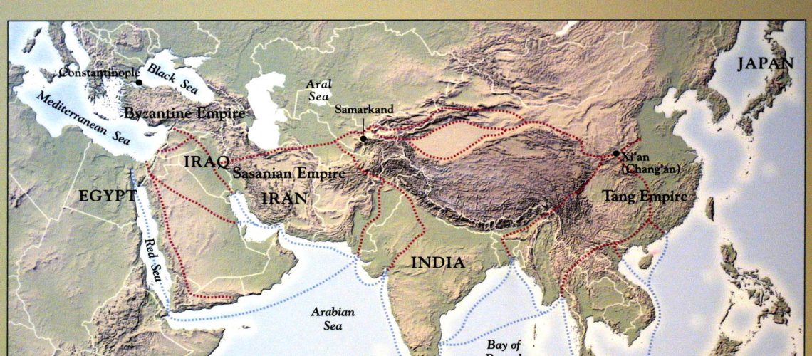 silk road map